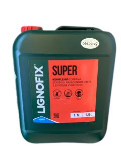 Lignofix Super bezbarvý 5kg  až na 525 m² plochy
