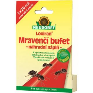 Loxiran Mravenčí bufet - náhradní náplň 20ml  Náhradní náplň k přípravku  Mravenčí bufet 2 dózy