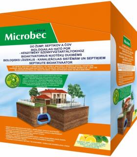 Microbec Ultra - čištění žump, septiků a čištiček odpadních vod 25 g x (5 + 1 zdarma)  Mikrobiologický přípravek