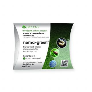 Nemagreen - hlístice proti chroustům (5 mil.)  Parazitické hlístice na 10m2