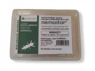 Nemastar - hlístice proti krtonožkám 50 miliónů  Parazitické hlístice na 100 m2
