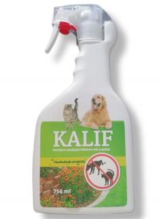 Odpuzovač koček a psů kalif 750ml  Sprej odpuzující psy a kočky