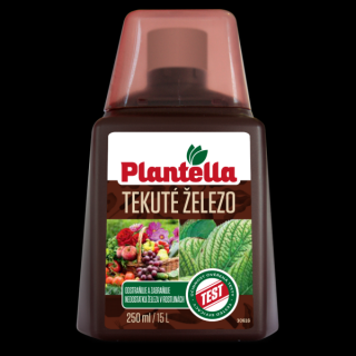 Plantella - Tekuté železo 250 g  hnojivo proti žloutnutí listů