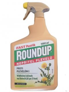Roundup Fast - postřik proti plevelům 1l  přírodní herbicid