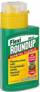Roundup Flexi 280ml  Postřikový neselektivní herbicid ve formě koncentrátu k hubení vytrvalých a jednoletých plevelů