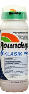 Roundup Klasik Pro 1l  k hubení vytrvalých a jednoletých plevelů