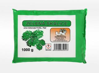 Skalice zelená sáček 1kg  proti mechům v trávníku