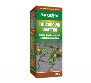 Touchdown Quattro 100ml  Postřikový neselektivní herbicid proti širokému spektru jednoletých a víceletých plevelů