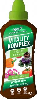 Vitality Komplex urychlovač hnojení pro všechny rostliny 0,5l  z žížalího kompostu