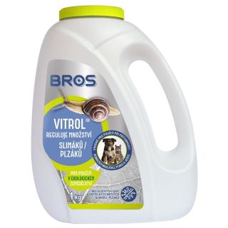 VITROL na slimáky 1 kg  pro použití v ekologickém zemědělství