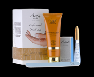 Aqua Mineral Nail kit Gold Chram