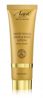 Aqua Mineral Velvet Touch Hand & Body Lotion Gold Chram 125ml