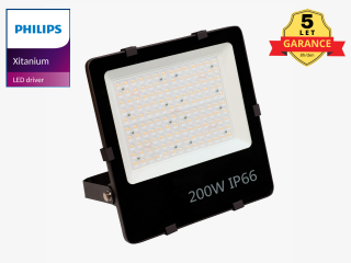 LED reflektor 200W (30000Lm) PHILIPS driver, 220V Barva světla: Studená bílá (6000K)