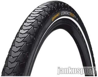 28 x 1 5/8 28-622 Contact Plus, Pannenschutz (740 g) schwarz, Reflex (Plášť Continental)