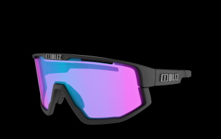 BLIZ FUSION NANO OPTICS Matt Black / Violet Blue Multi (Univerzální sportovní brýle)