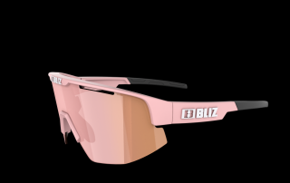 BLIZ MATRIX Matt Powder Pink / Brown Rose Multi (Sportovní sluneční brýle)