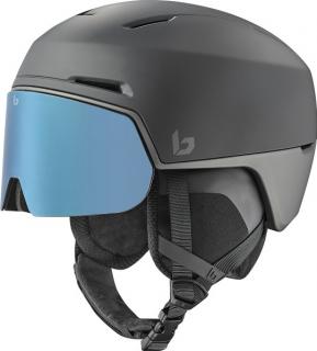 BOLLÉ - X-FUSION PURE Mineral Black Matte (Lyžařská helma)