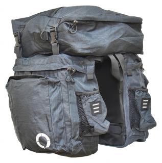 brašna na nosič SAHOO-B 141476 3-kapsá 36l (brašna na nosič SAHOO-B 141476 3-kapsá 36l)