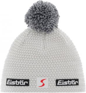 Čepice Eisbär Jamie Pompon SP Beanie White/Grey UNI (Čepice Eisbär)