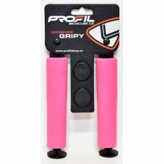 gripy PROFIL SGR001 NBR 136mm růžové (gripy)