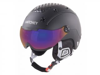 lyžařská helma Hatchey - Rival Visor Black (lyžařská helma)