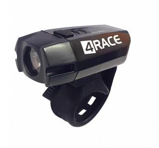 Osvětlení přední 4RACE LF06 CREE XPG R5 LED 400LM USB černé (Osvětlení přední)