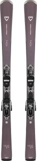 RO-NOVA 4 XPRESS + XPRESS W 10 GW B83 SHINY BLK / RANPV02+FCNDW07 -set (sjezdové lyže)