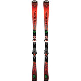 Rossignol HERO ELITE ST TI KONECT + SPX 14 K GW B80 BLK HOT RED / RANPH01+FCLCS02 -set (slalomové lyže)