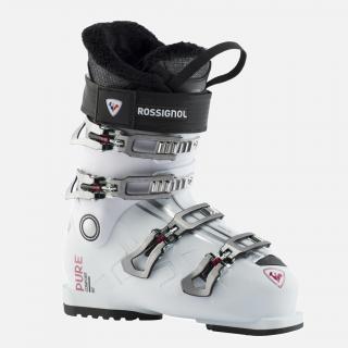 ROSSIGNOL LYŽÁKY PURE COMFORT 60 - WHITE GREY-boty (Dámské lyžařské boty Rossignol)