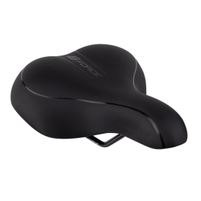 sedlo FORCE COMFORT GEL dámské turistické, černé (sedlo FORCE COMFORT GEL dámské turistické, černé)