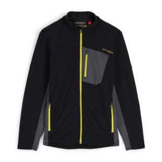 SPYDER M BANDIT FULL ZIP-FLEECE JACKET-BLK CTS (Pánský svetr se zipem)