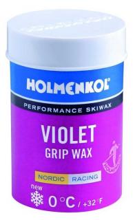Vosk Holmenkol Grip Wax Violet 0 stupňů (Vosk Holmenkol)