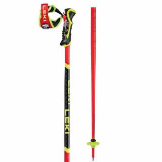 WCR SL 3D, bright red-black-neonyellow (Závodní sjezdové hole)