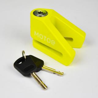 Zámek kotoučové brzdy RACCEWAY 6 zelený (Zámek kotoučové brzdy)