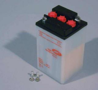 Baterie JMT (baterie B49-6 + ACID PACK (s balením kyseliny), 6V 8-10Ah, rozměry 91x83x161mm)