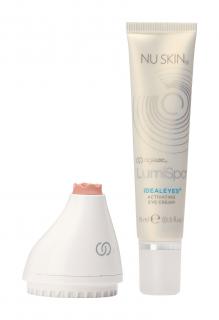 Oční nástavec Accent k LumiSpa iO rosegold a  oční krém Ideal Eyes
