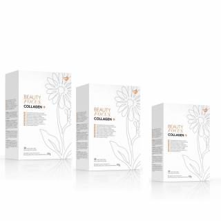 Výhodné balení 3 ks kolagenu Beauty Focus Collagen Plus-Kolagen na pleť Nuskin  Kolagen na pleť