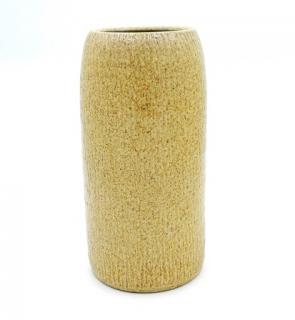 Keramická váza pískový melír