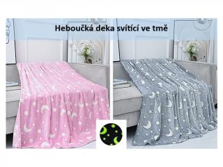 DEKA SVÍTÍCÍ VE TMĚ Barva: Šedá