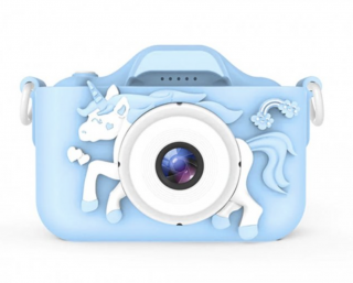 Dětský fotoaparát jednorožec Barva: Modrá