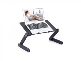 Flexibilní skládací stolek pro notebook Barva: Černá