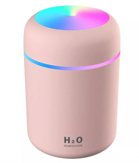 LED Difuzér - zvlhčovač vzduchu Barva: Růžová