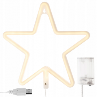 Noční LED lampa Hvězda