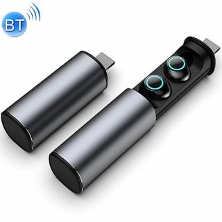 S5 Twins Sportovní magnetické sluchátka Tws Bluetooth V5.0 Bezdrátová sluchátka Barva: Šedá