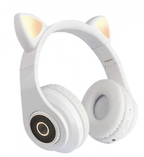 Sluchátka s ušima B39 Barva: Bílá