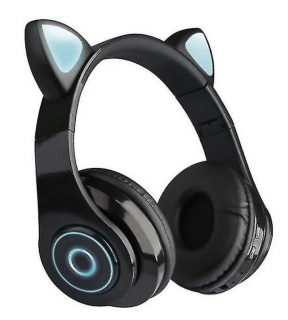 Sluchátka s ušima B39 Barva: Černá