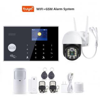 TUYA 211-ASG30 Wi-Fi zabezpečovací systém s venkovní kamerou, sada