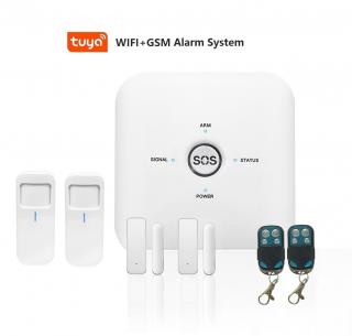 TUYA Wi-Fi / GSM alarm systém AS-10GDT/sada