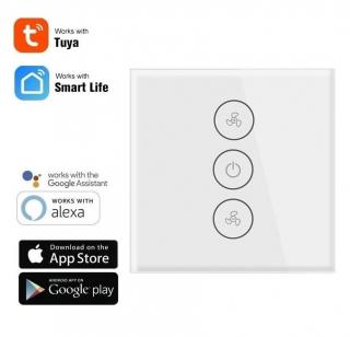 TUYA WiFi vypínač pro ventilátory AS-WF-EF