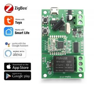 TUYA Zigbee 3.0 nízkonapěťový spínač jednokanálový AS-TYDC-1